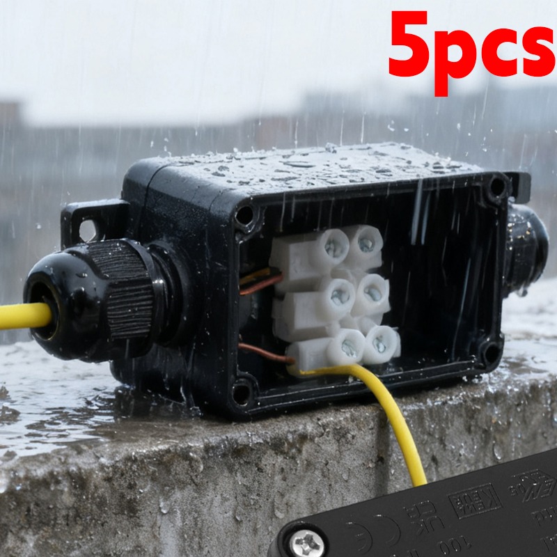 Outdoor Lighting Junction - 450V Outdoor Waterproof IP66 Electrical Cable