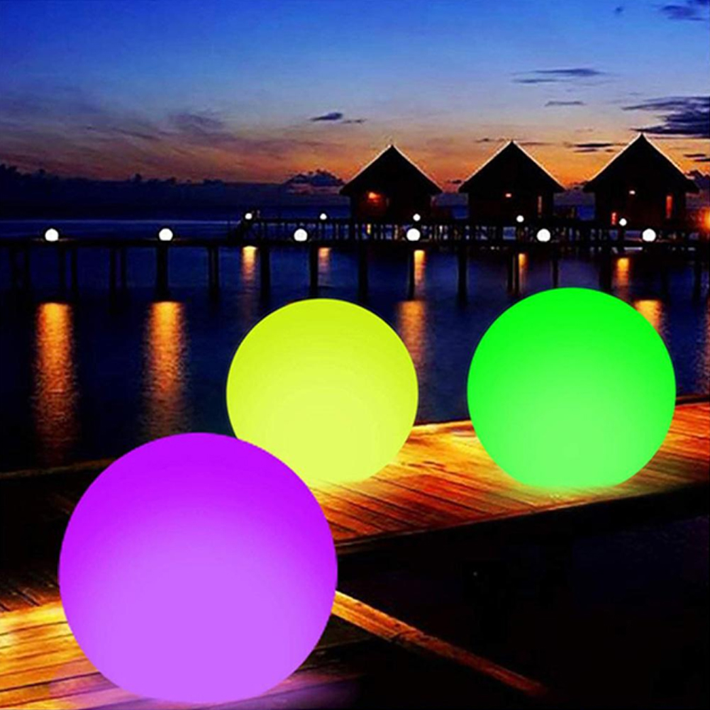Outdoor Lighting Around Pool - 1-5PCS 60/90CM Floating Pool Lights with