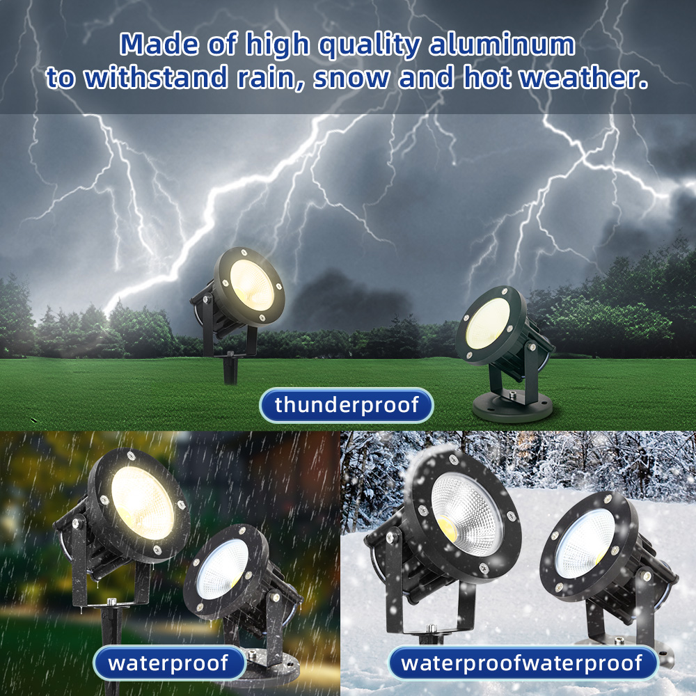 Outdoor Lighting Spotlight - LED GU10 Garden Lighting Lawn Lamp