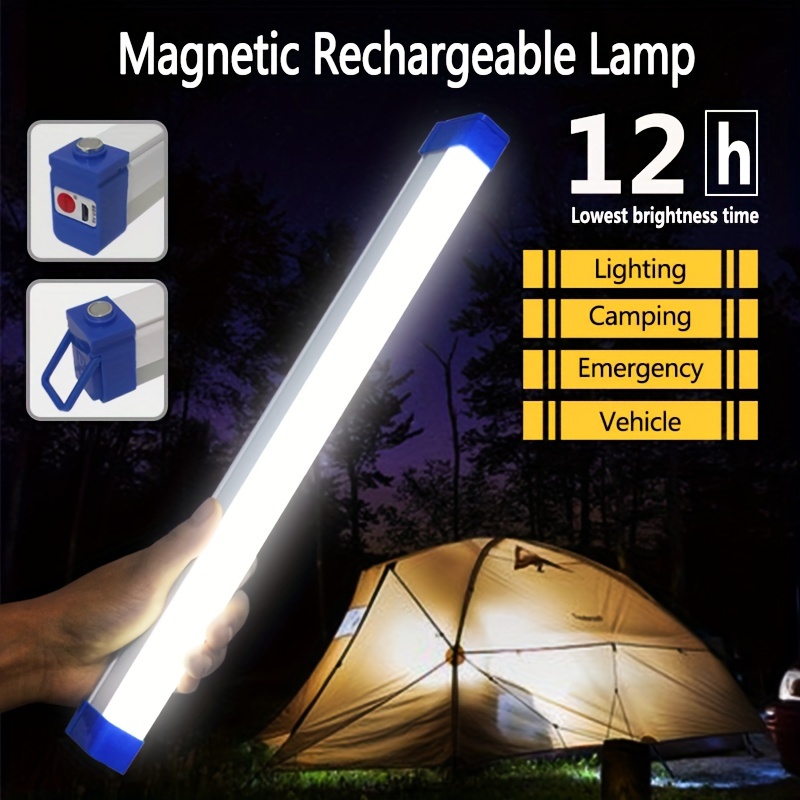 Outdoor Lighting Beacon - Super Bright LED Flashlight USB Rechargeable