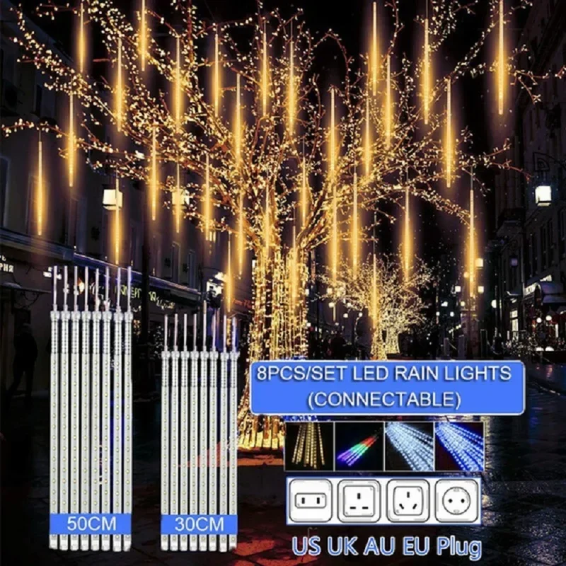Outdoor Lighting Event - 30cm /50cm Waterproof Meteor Shower Rain