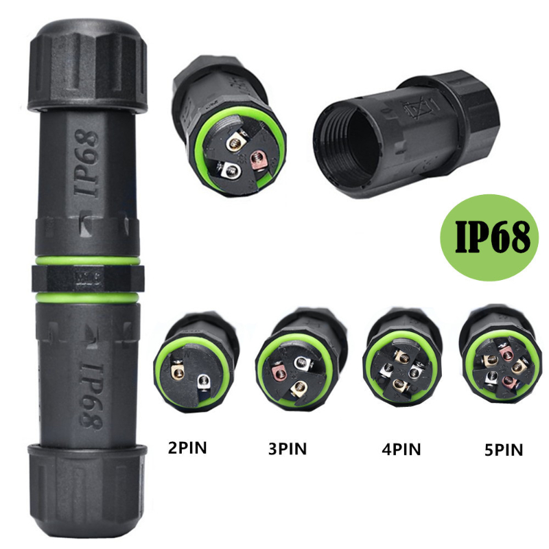 Outdoor Lighting Junction - M16 Waterproof Cable Connector IP68 Outdoor