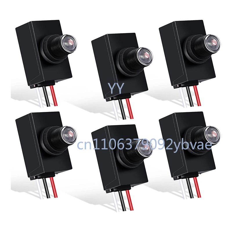 Photocell Outdoor Lighting - 6 Packs Dusk to Dawn Sensor