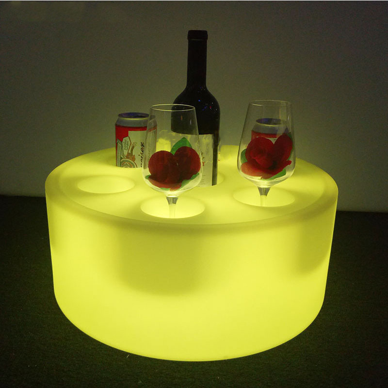 Outdoor Lighting Around Pool - Round Swimming Pool Party Light Emitting