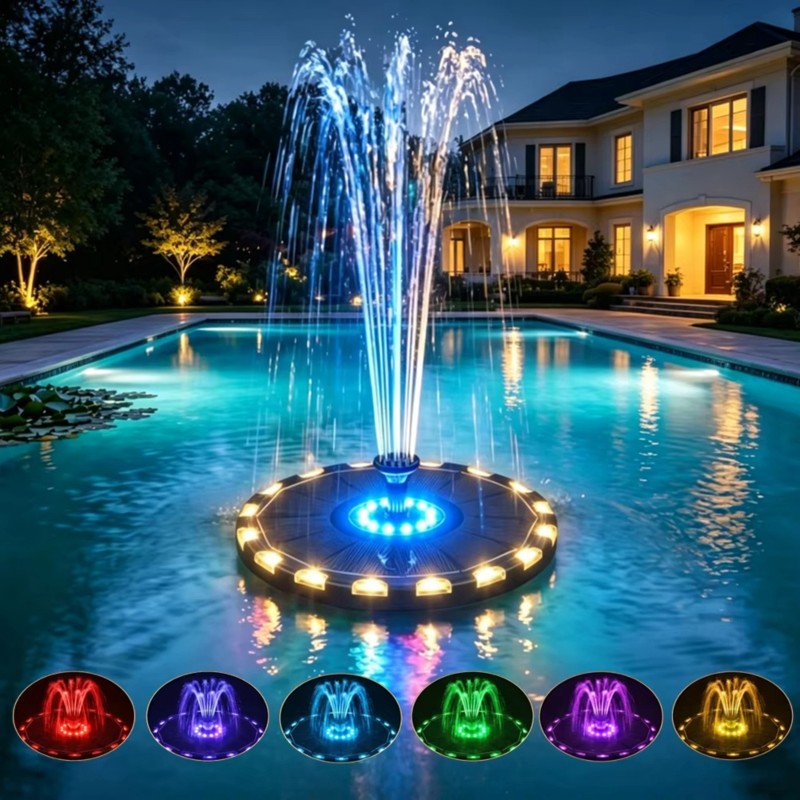 Outdoor Lighting Kits - AAAN-Solar Fountain Pump Kit 3.5W Outdoor