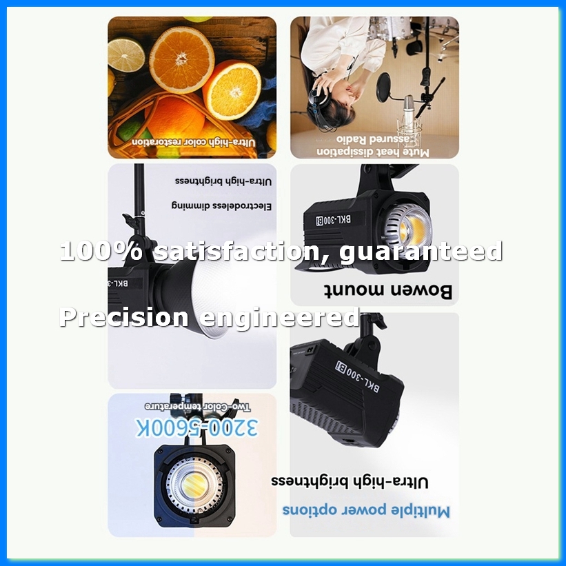 Outdoor Lighting Beacon - 300W Bi LED Video Light, Continuous