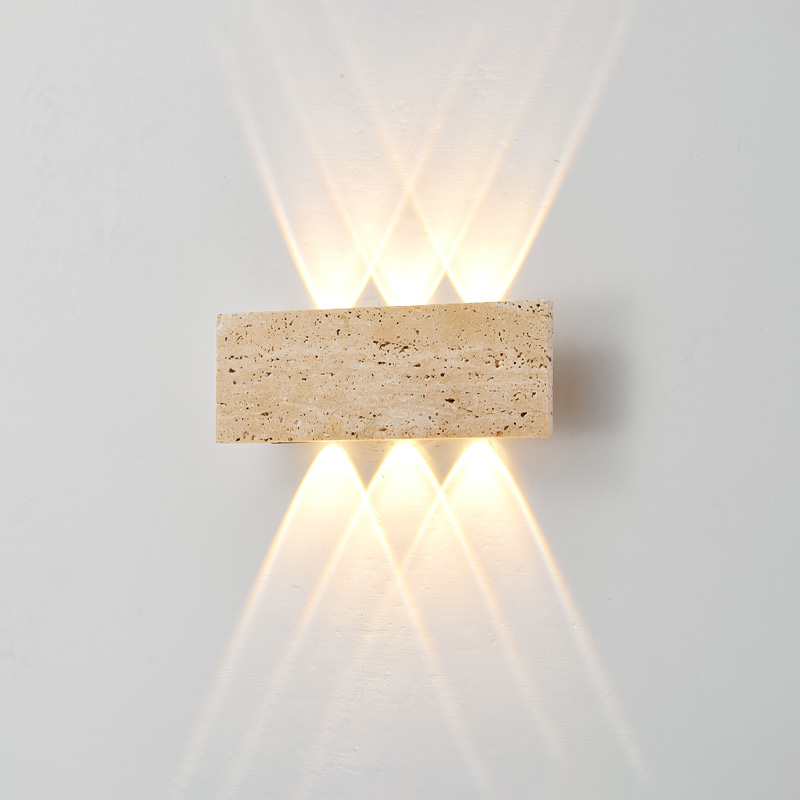 Outdoor Lighting With Outlet - Wabi-sabi LED Wall Lamp Garden Light