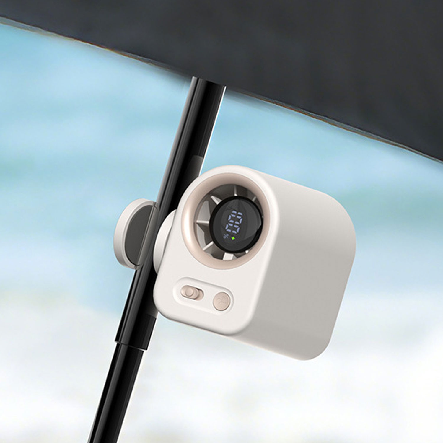 Umbrella Led Clip - Multifunctional Umbrella Clip-on Waist Clip Fan