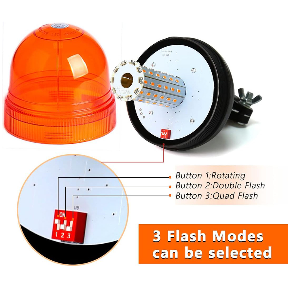 60 LED Amber Tractor Motorcycl - đánh giá và giá Outdoor Lighting Yellow