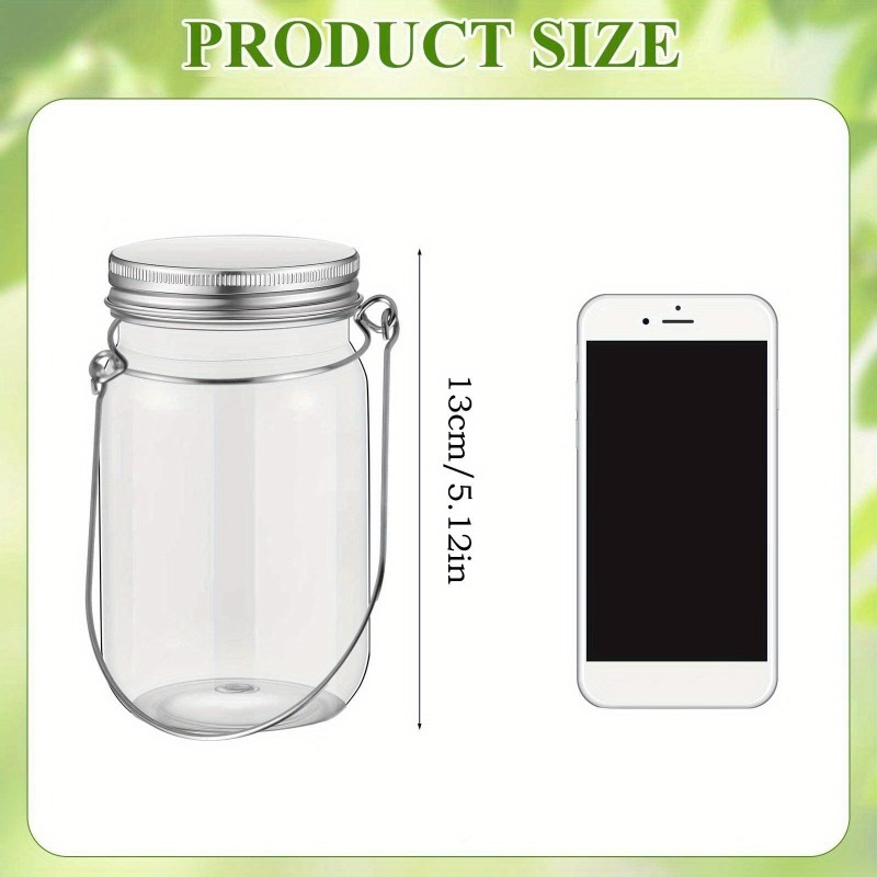 8pcs Plastic Mason Jar Set wit - đánh giá và giá Outdoor Lighting Kits
