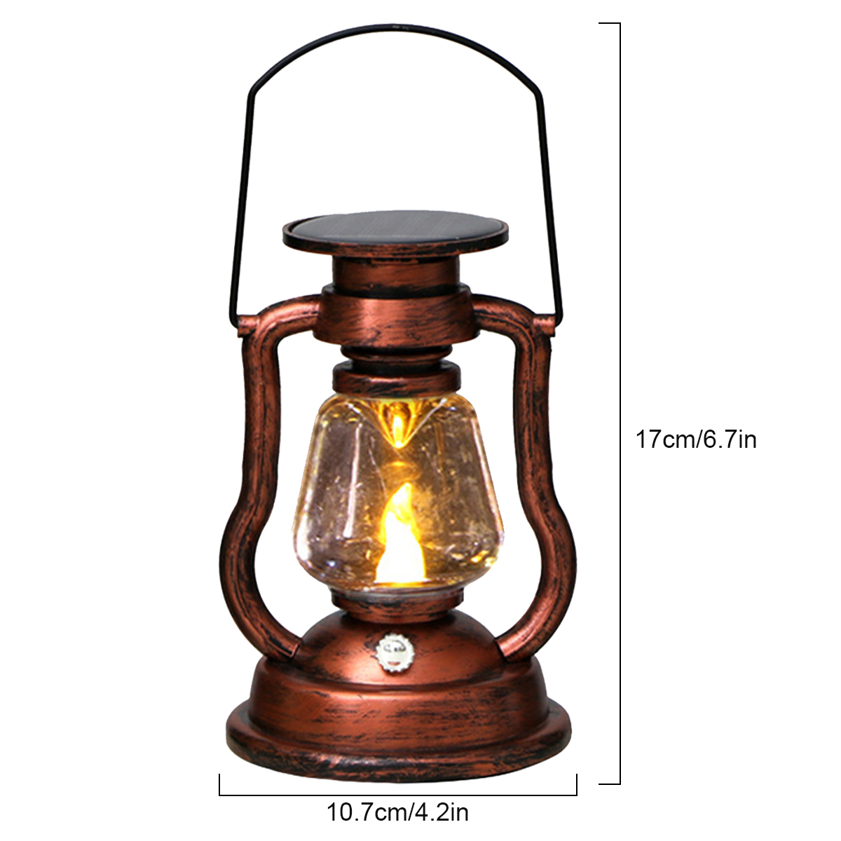 Vintage Lantern Portable Campi - đánh giá và giá Solar Lantern Hanging