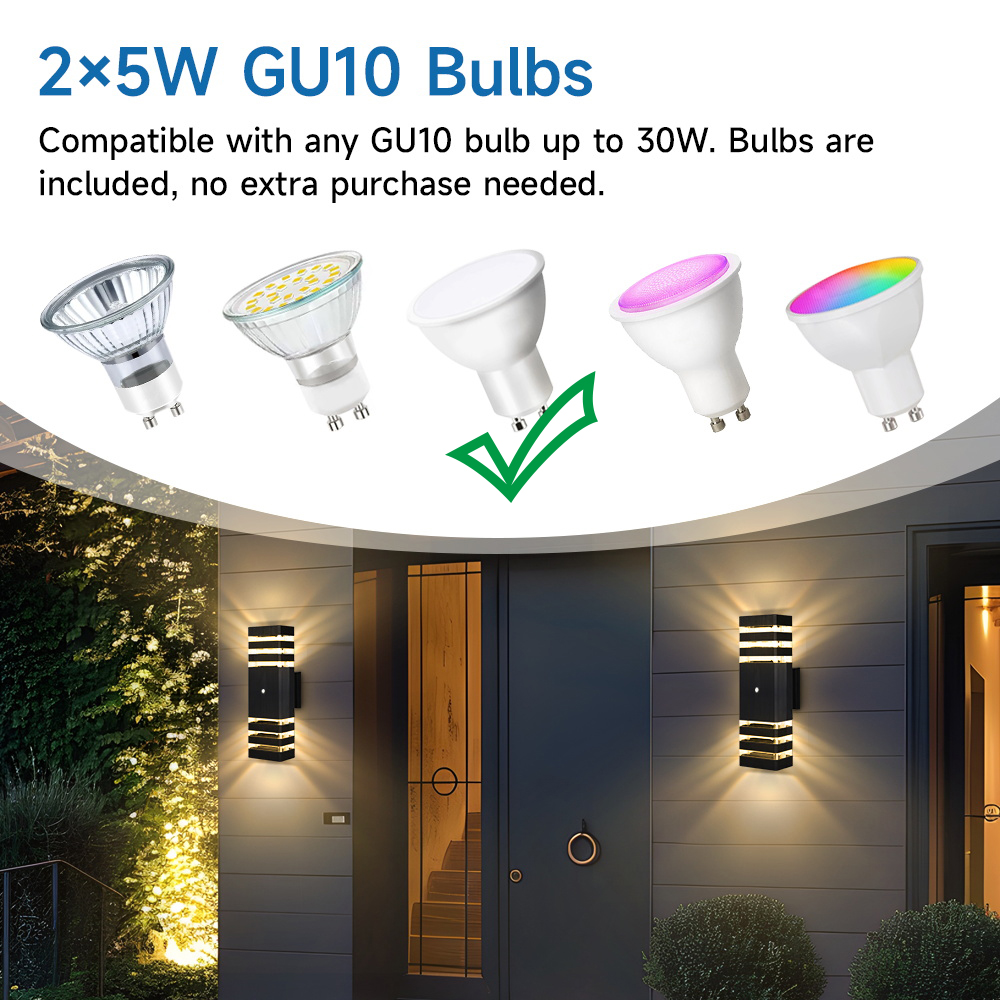 Sensor Light Outdoor Wall Lamp - đánh giá và giá Outdoor Lighting With Outlet