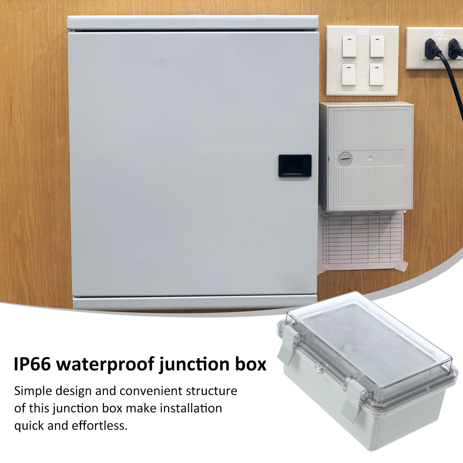 Weatherproof Plastic Junction  - đánh giá và giá Outdoor Lighting Junction