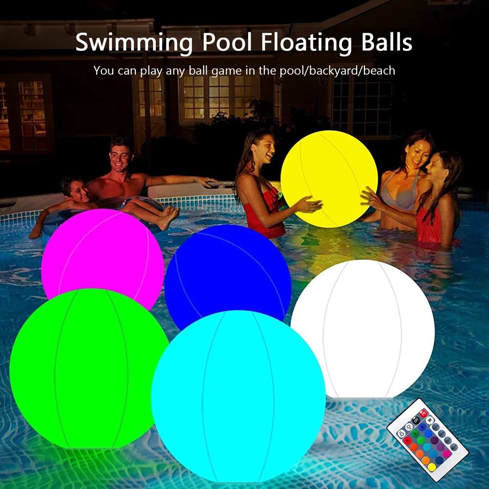Inflatable Pool Beach Ball 16  - đánh giá và giá Outdoor Lighting Around Pool