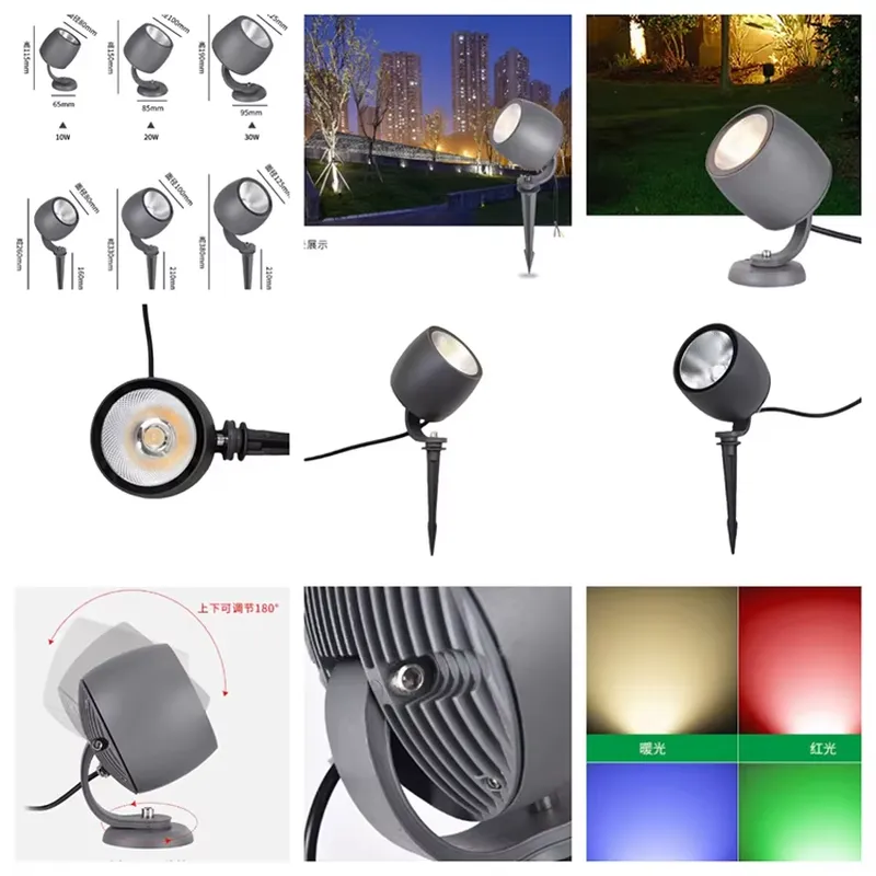 Hot Sale IP65 10W 20W 30W AC D - đánh giá và giá Outdoor Lighting Spotlight