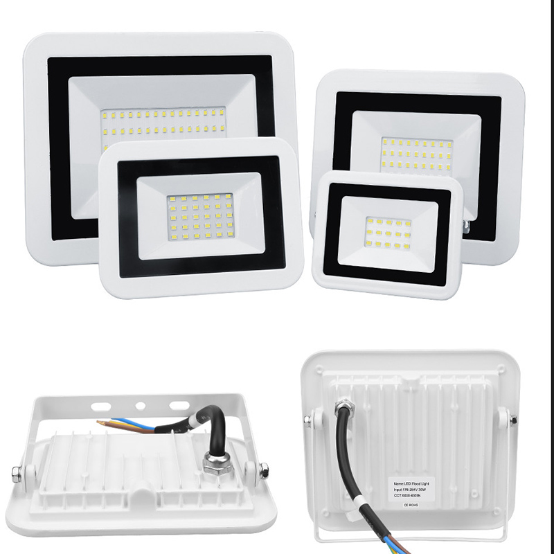 White Shell Spotlight Ultra Th - đánh giá và giá Outdoor Lighting With Outlet