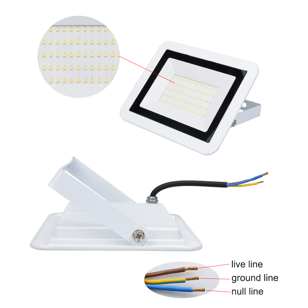White Shell Spotlight Ultra Th - đánh giá và giá Outdoor Lighting With Outlet