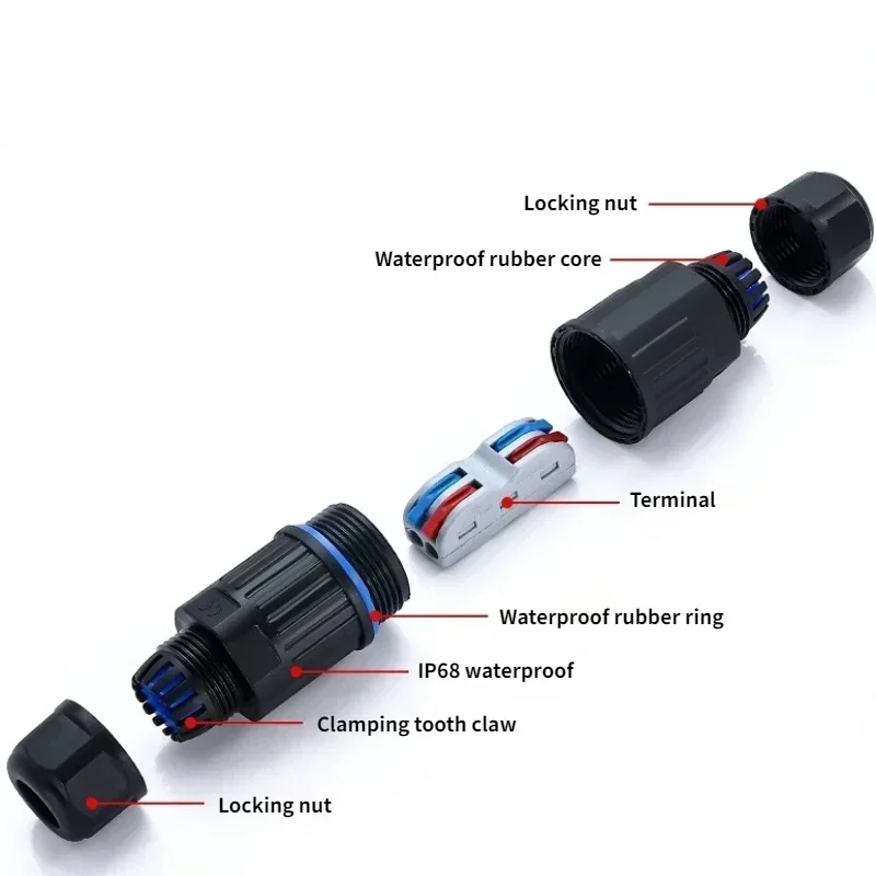 I Shape IP68 Waterproof Connec - đánh giá và giá Outdoor Lighting Junction