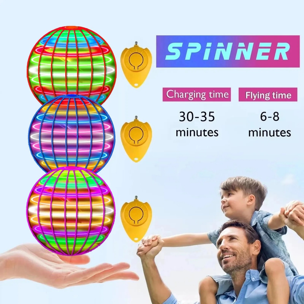 Flying Orb Boomerang Ball LED  - đánh giá và giá Outdoor Lighting Battery Operated