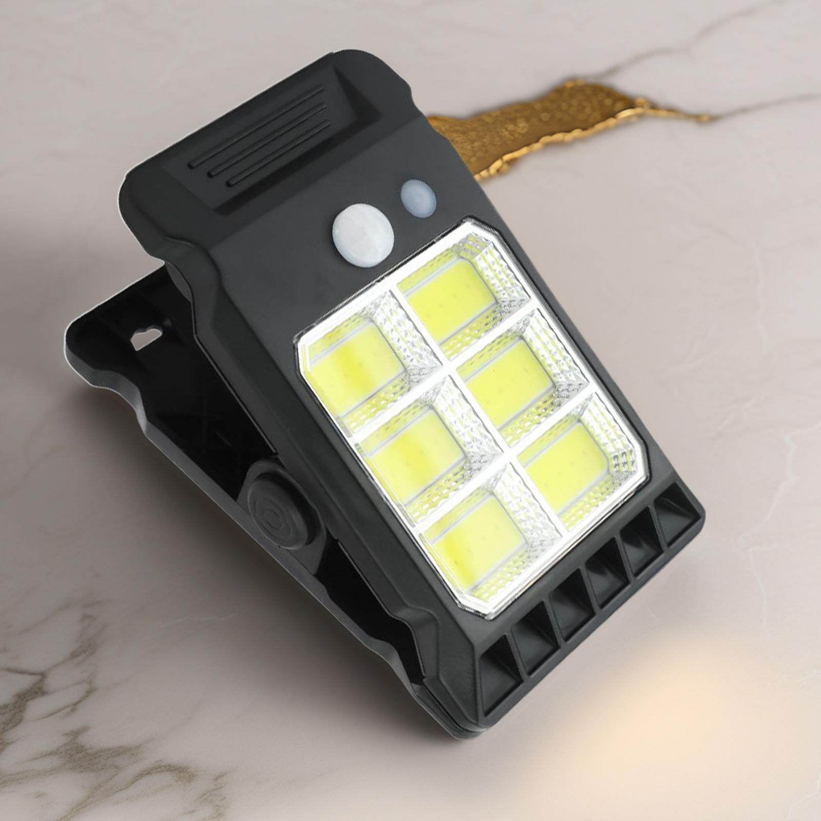Clip Solar Lights Outdoor Smar - đánh giá và giá Umbrella Led Clip