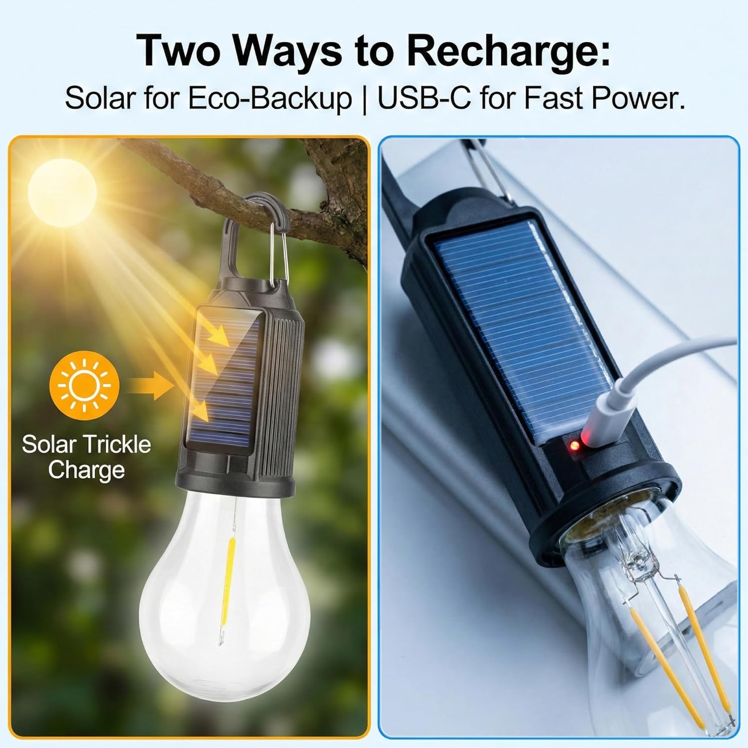 Solar LED Camping Lights Type- - đánh giá và giá Photocell Outdoor Lighting