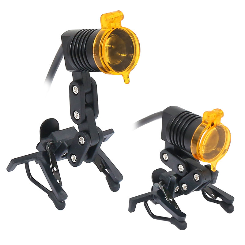 3W LED Dental Headlight Medica - đánh giá và giá Outdoor Lighting Yellow