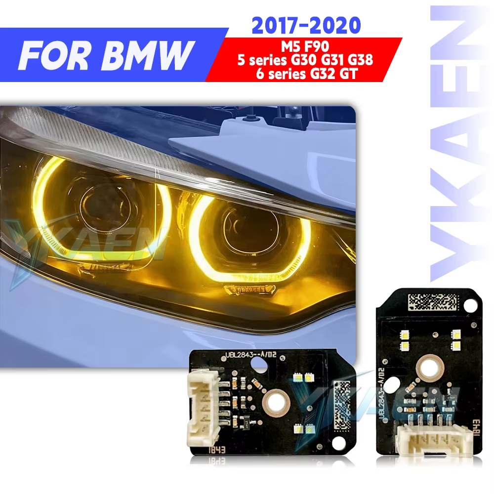 Yellow Angel Eyes DRL Boards F - đánh giá và giá Outdoor Lighting Yellow