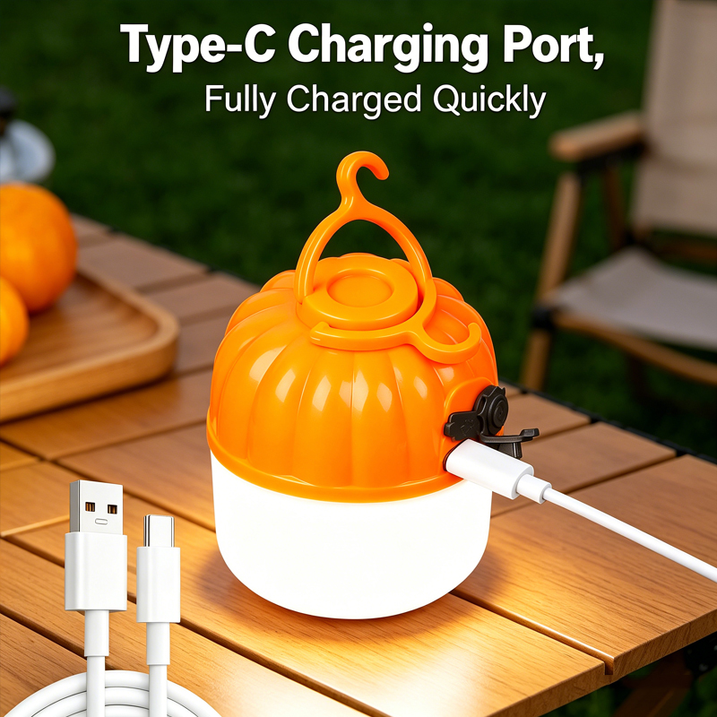 Mini Portable LED Pumpkin Bulb - đánh giá và giá Outdoor Lighting Beacon
