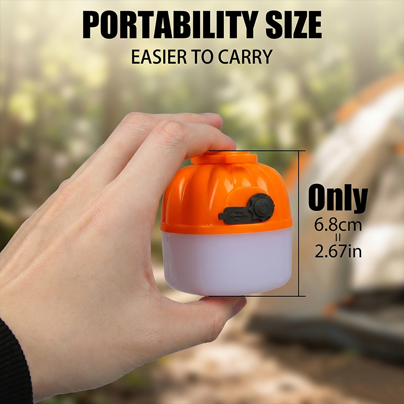 Mini Portable LED Pumpkin Bulb - đánh giá và giá Outdoor Lighting Beacon