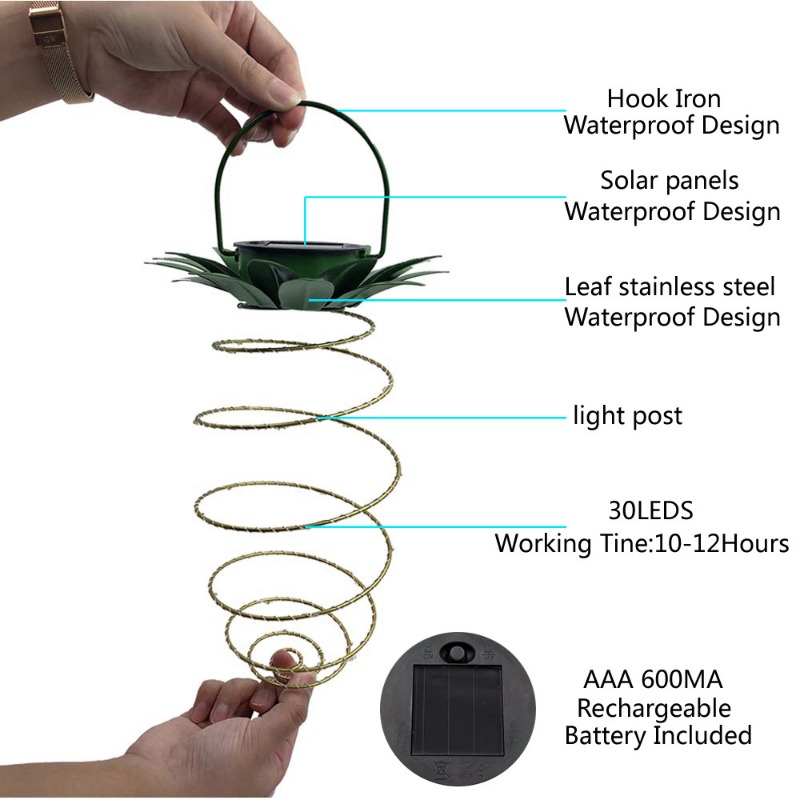 Solar Charging Light LED Coppe - đánh giá và giá Solar Lantern Hanging