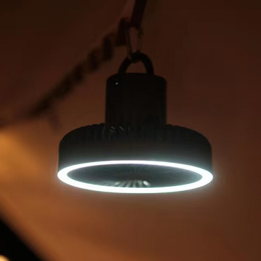 Portable Camping Fan with LED  - đánh giá và giá Outdoor Lighting Ideas
