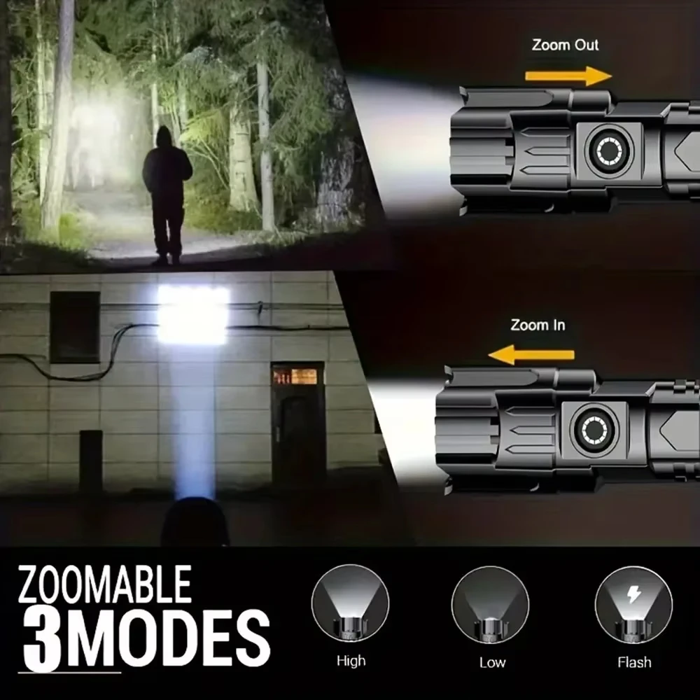Super Bright LED Flashlight US - đánh giá và giá Outdoor Lighting Spotlight