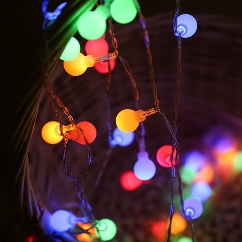 10M USB/Battery Power Ball LED - đánh giá và giá Outdoor Lighting Battery Operated