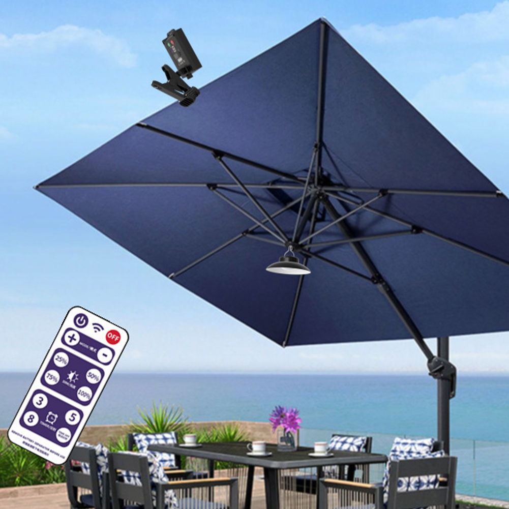Solar Patio Umbrella Light IP6 - đánh giá và giá Umbrella Led Clip