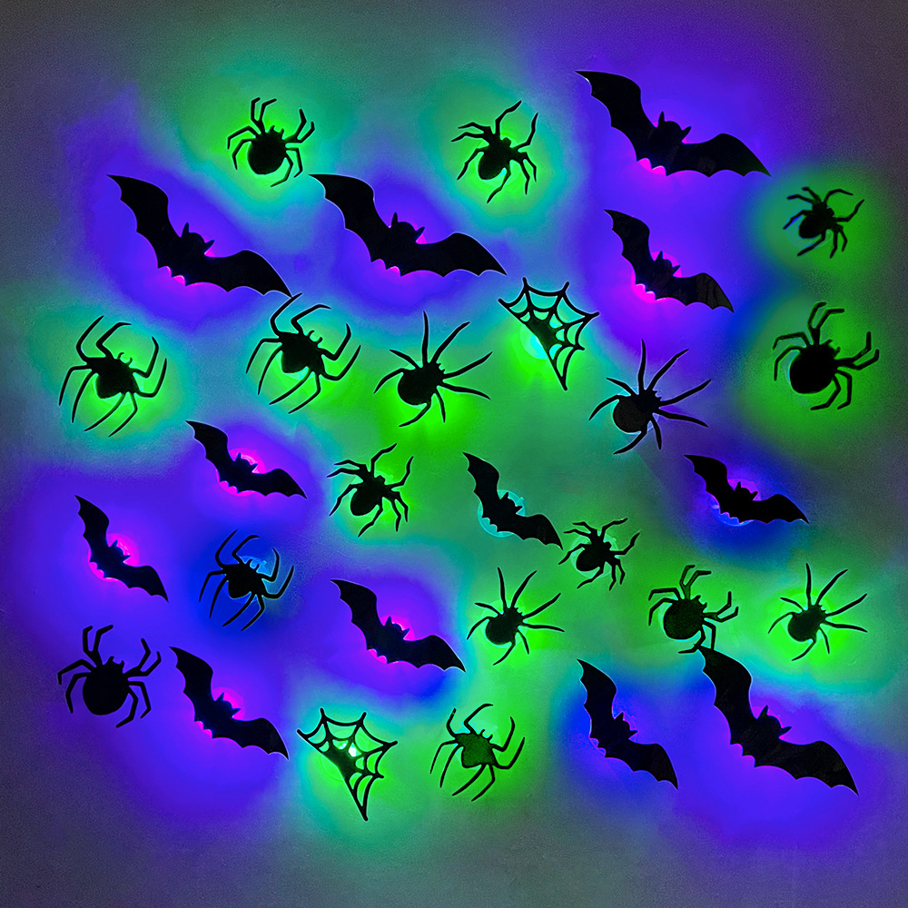 Halloween LED Bats Spider Deco - đánh giá và giá Outdoor Lighting Event