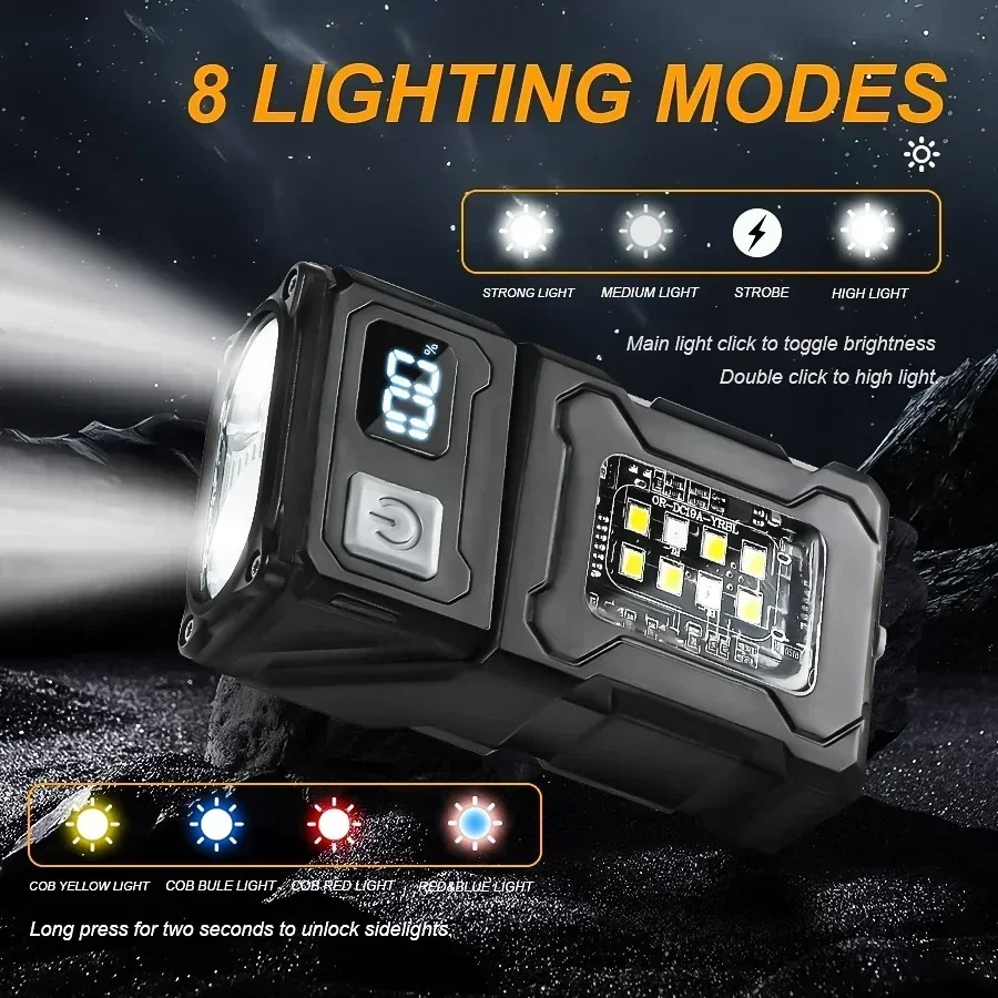 Mini USB Recharge LED Flashlig - đánh giá và giá Outdoor Lighting Beacon