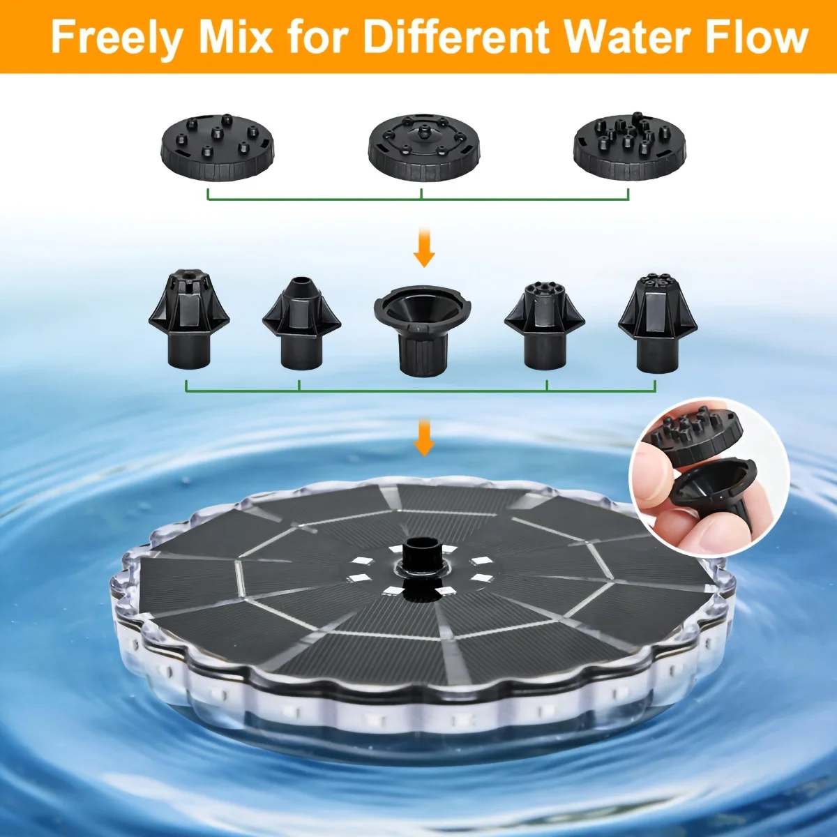 3.5W Outdoor Solar Fountain fo - đánh giá và giá Outdoor Lighting Kits