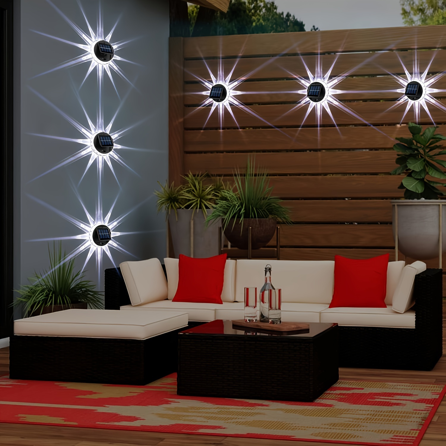 4 Packs Waterproof LED Decorat - đánh giá và giá Outdoor Lighting Around Pool