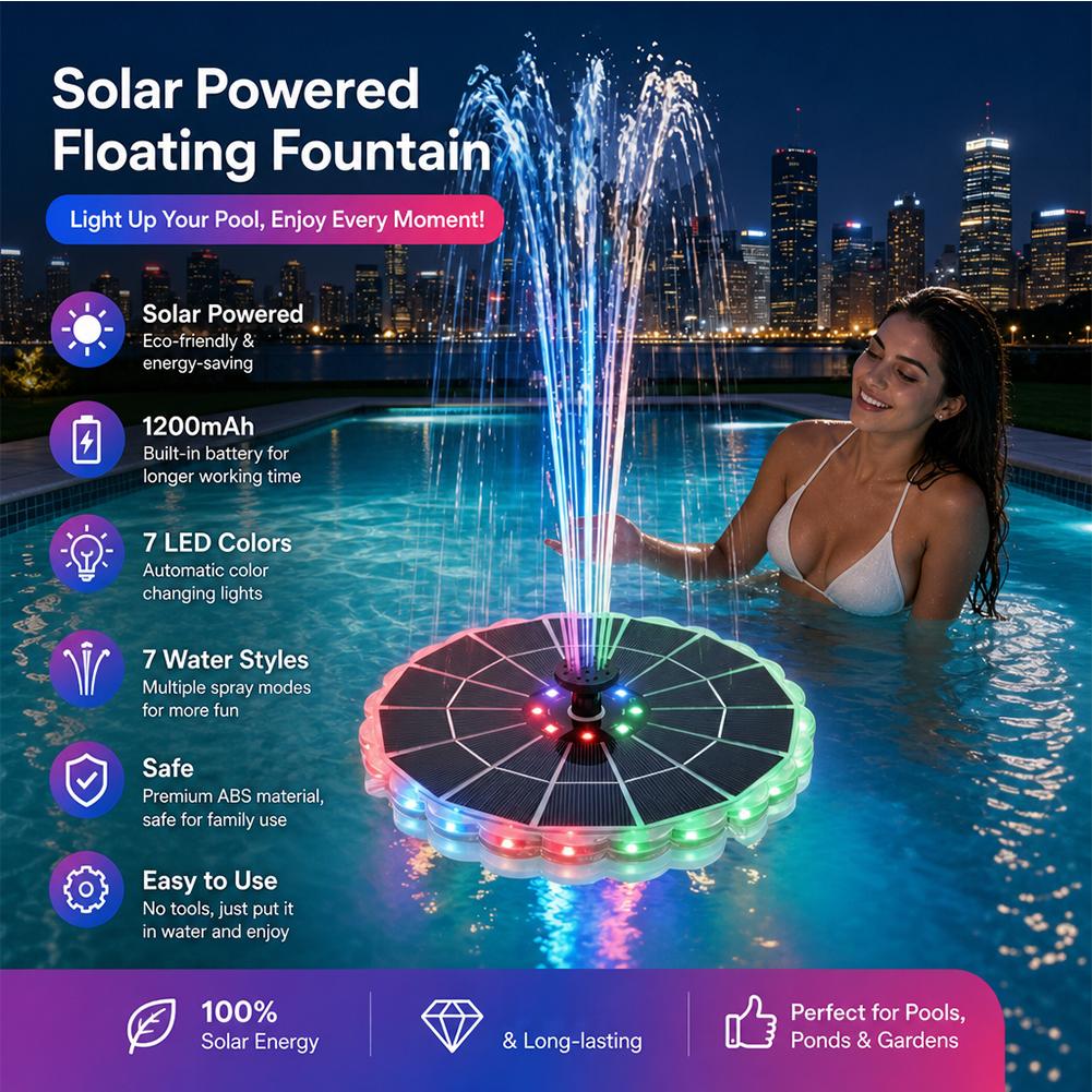 3.5W Outdoor Solar Fountain Pu - đánh giá và giá Outdoor Lighting Kits