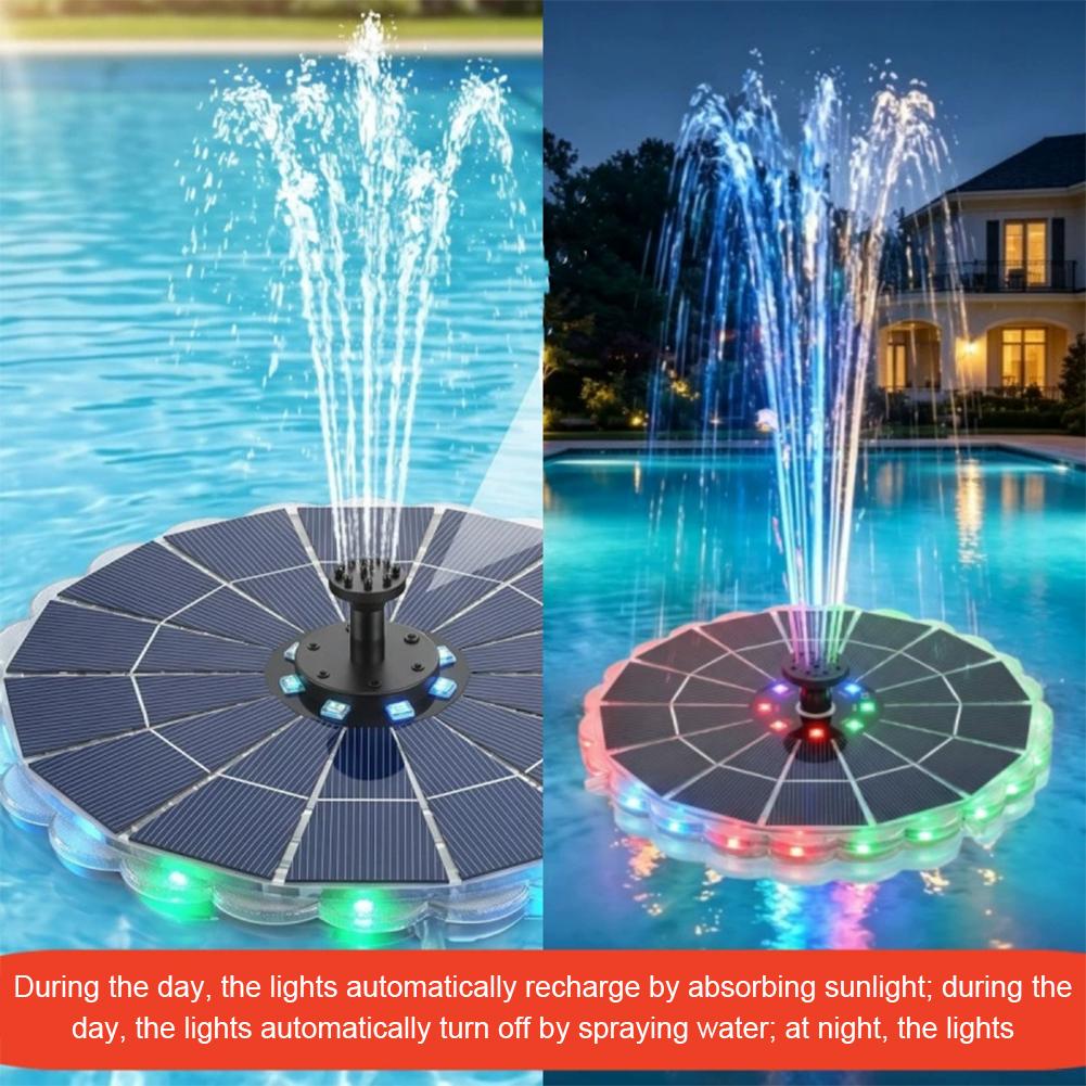 3.5W Outdoor Solar Fountain Pu - đánh giá và giá Outdoor Lighting Kits