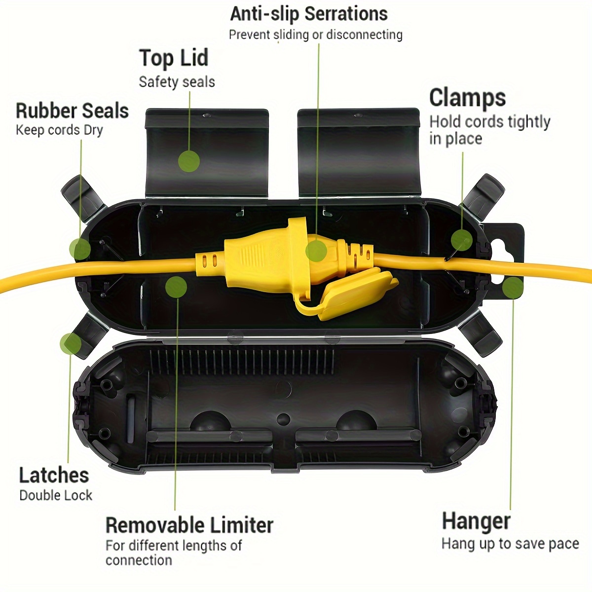 Outdoor Extension Cord Safety  - đánh giá và giá Outdoor Lighting Junction