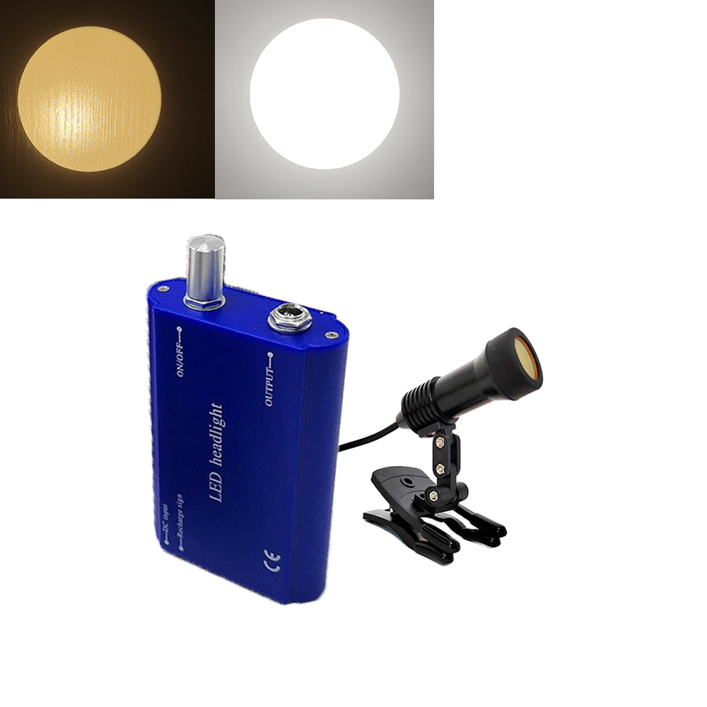 LED Dental Head Light Lamp Wir - đánh giá và giá Outdoor Lighting Yellow
