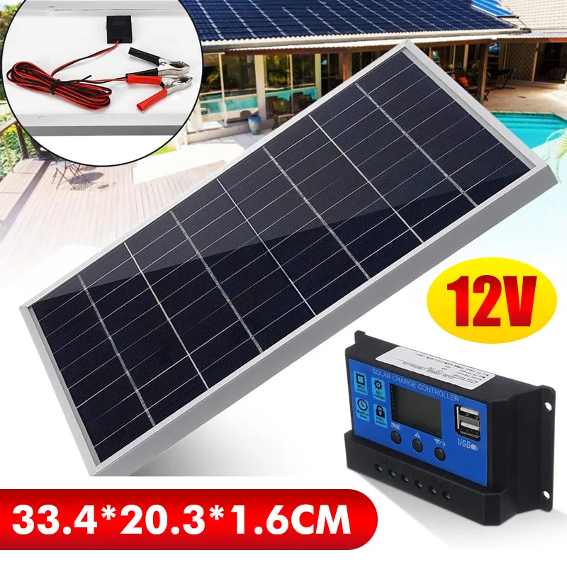 50W Solar Panel Kit Mono Cryst - đánh giá và giá Photocell Outdoor Lighting