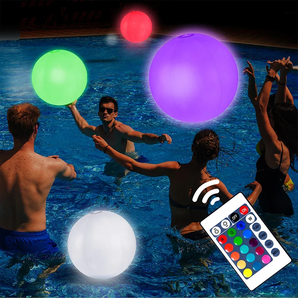 Inflatable Pool Beach Ball 16  - đánh giá và giá Outdoor Lighting Around Pool