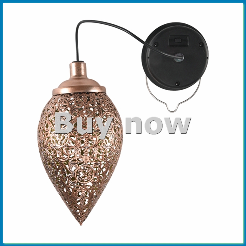 Solar Powered LED Moroccan Han - đánh giá và giá Solar Lantern Hanging