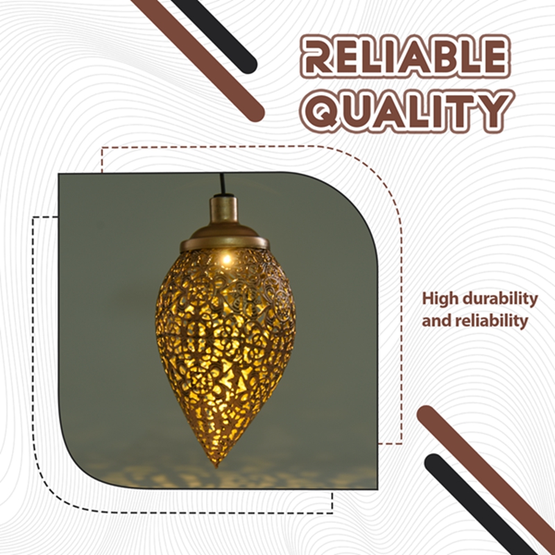 Solar Powered LED Moroccan Han - đánh giá và giá Solar Lantern Hanging