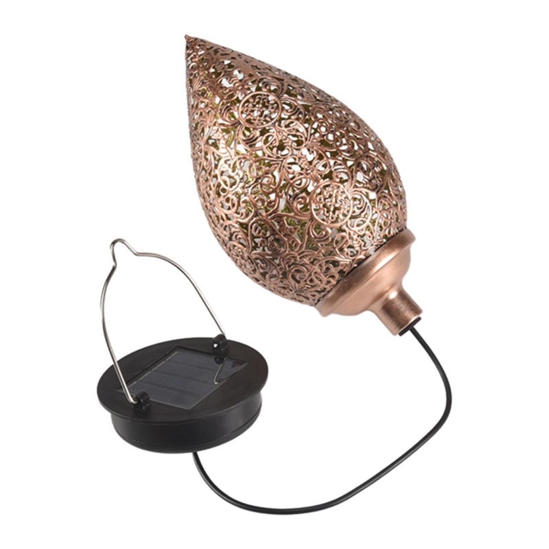 Solar Powered LED Moroccan Han - đánh giá và giá Solar Lantern Hanging