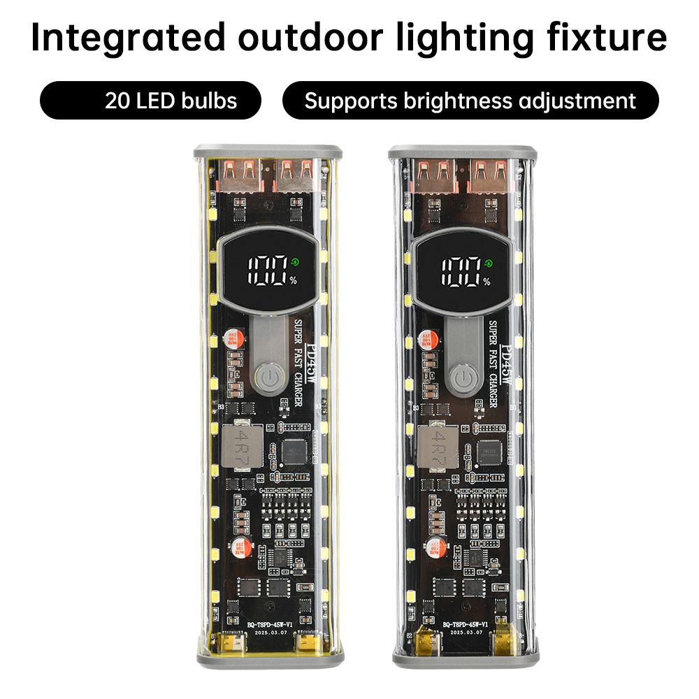 8×18650 Battery Case, PD 22.5W - đánh giá và giá Outdoor Lighting Battery Operated