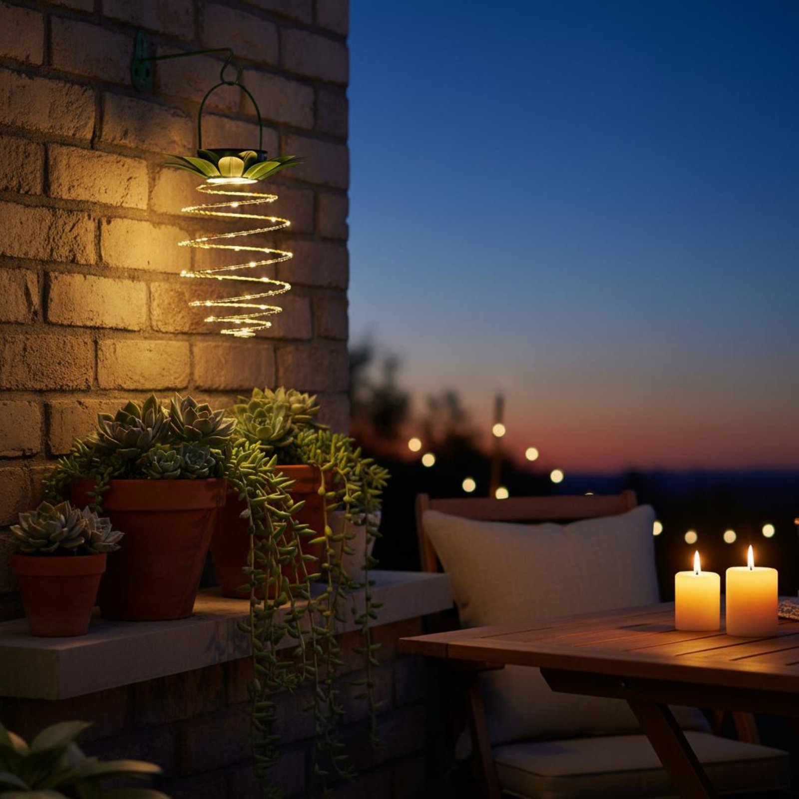 2 Pieces Solar Pineapple Lamp  - đánh giá và giá Solar Lantern Hanging