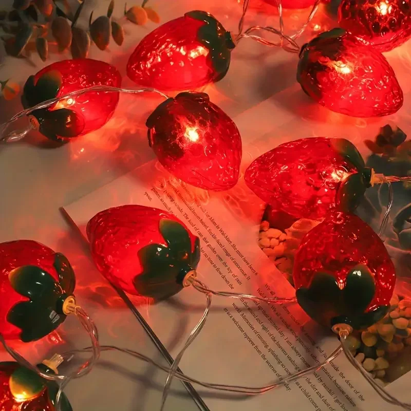 10/20/30/40 LED Strawberry Fai - đánh giá và giá Outdoor Lighting Battery Operated